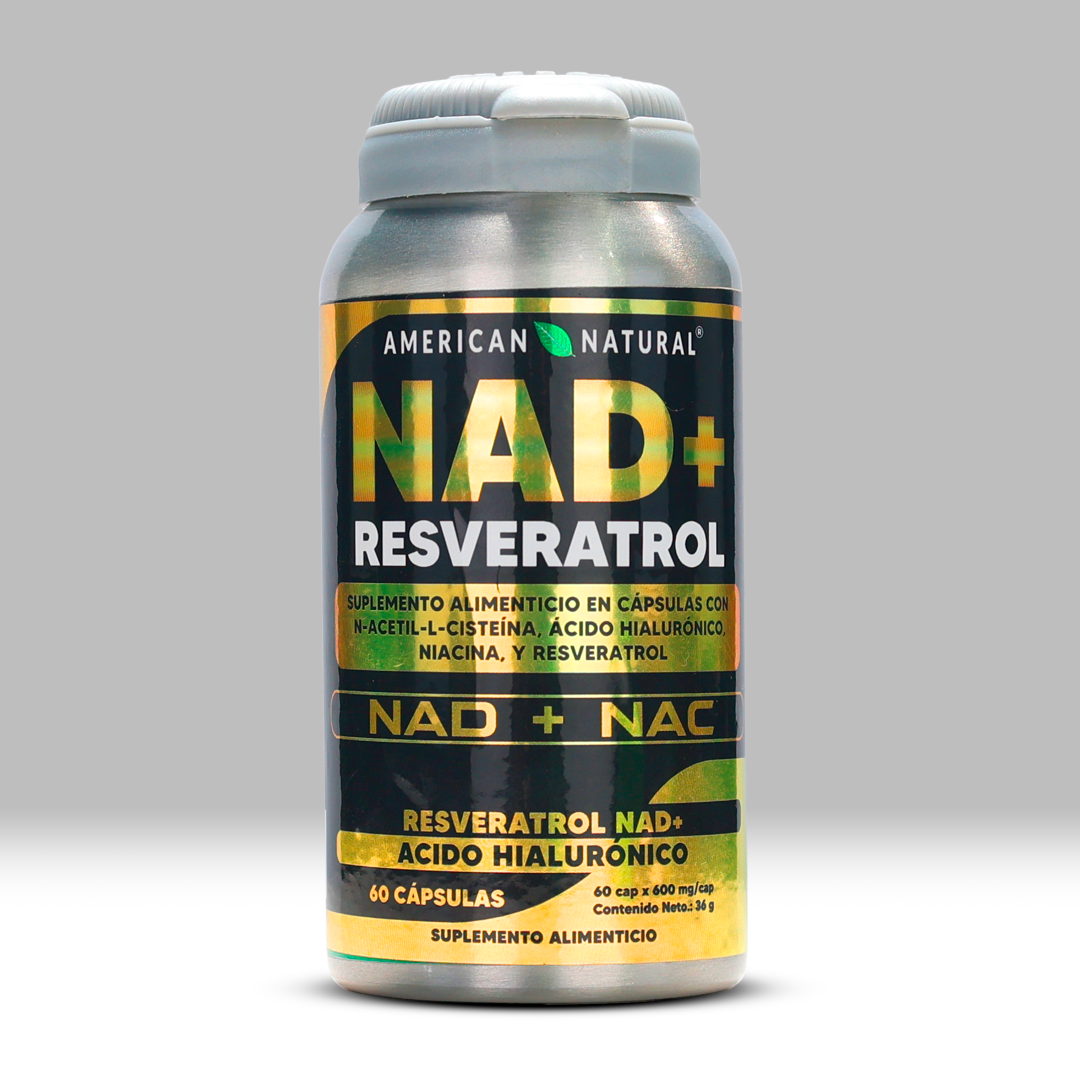 Nad Con Resveratrol Y Acido Hialuronico