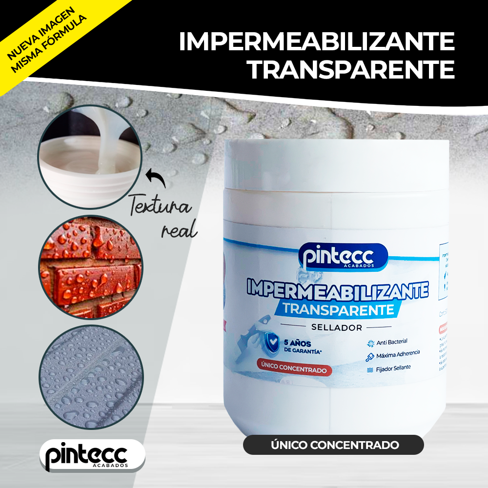 Impermeabilizante Pintecc 2X1