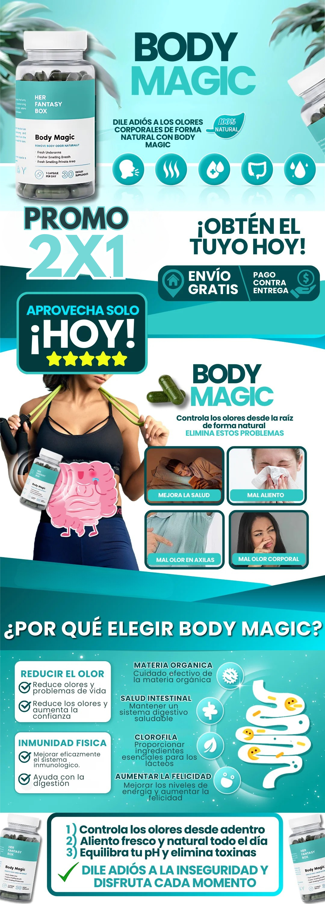 2x1 Desodorante Corporal Body Magic™
