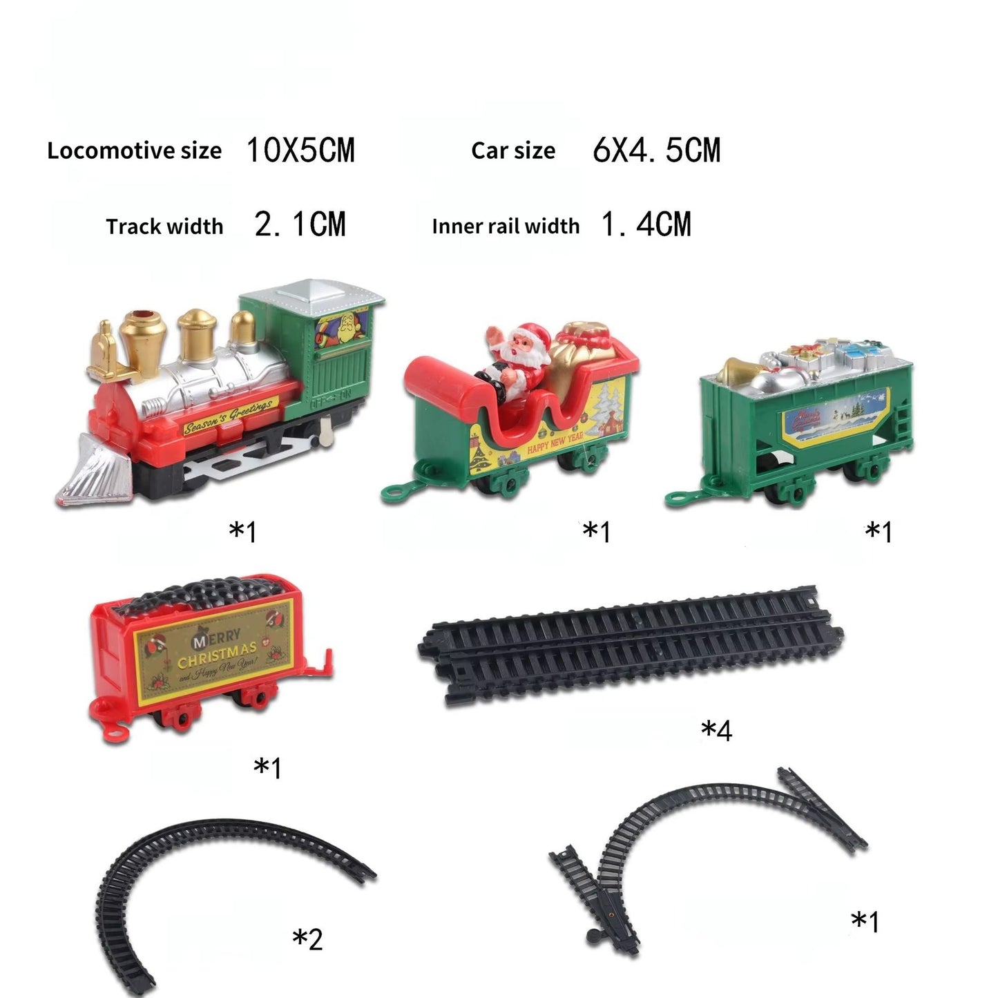 Tren De Navidad Con Pista