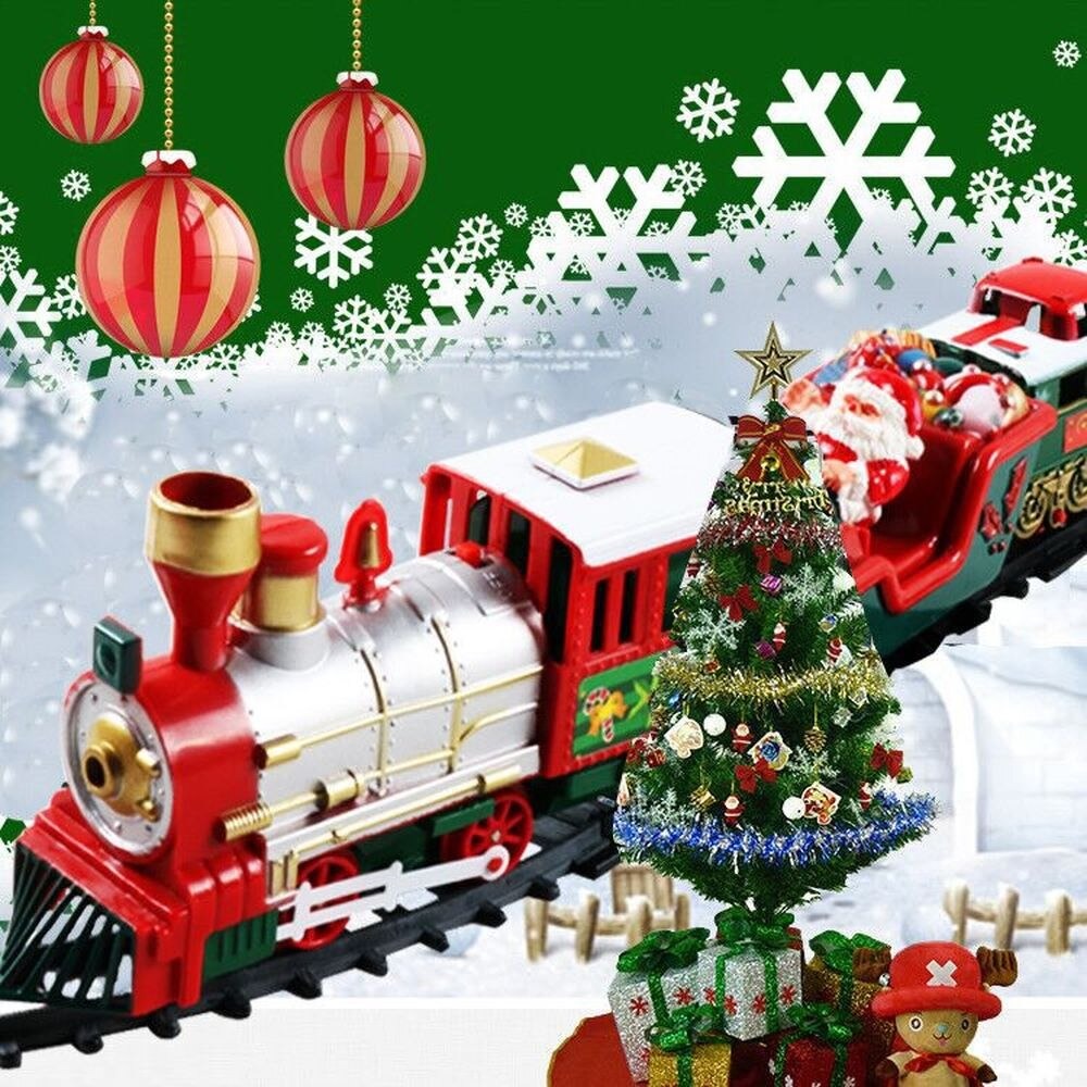 Tren De Navidad Con Pista