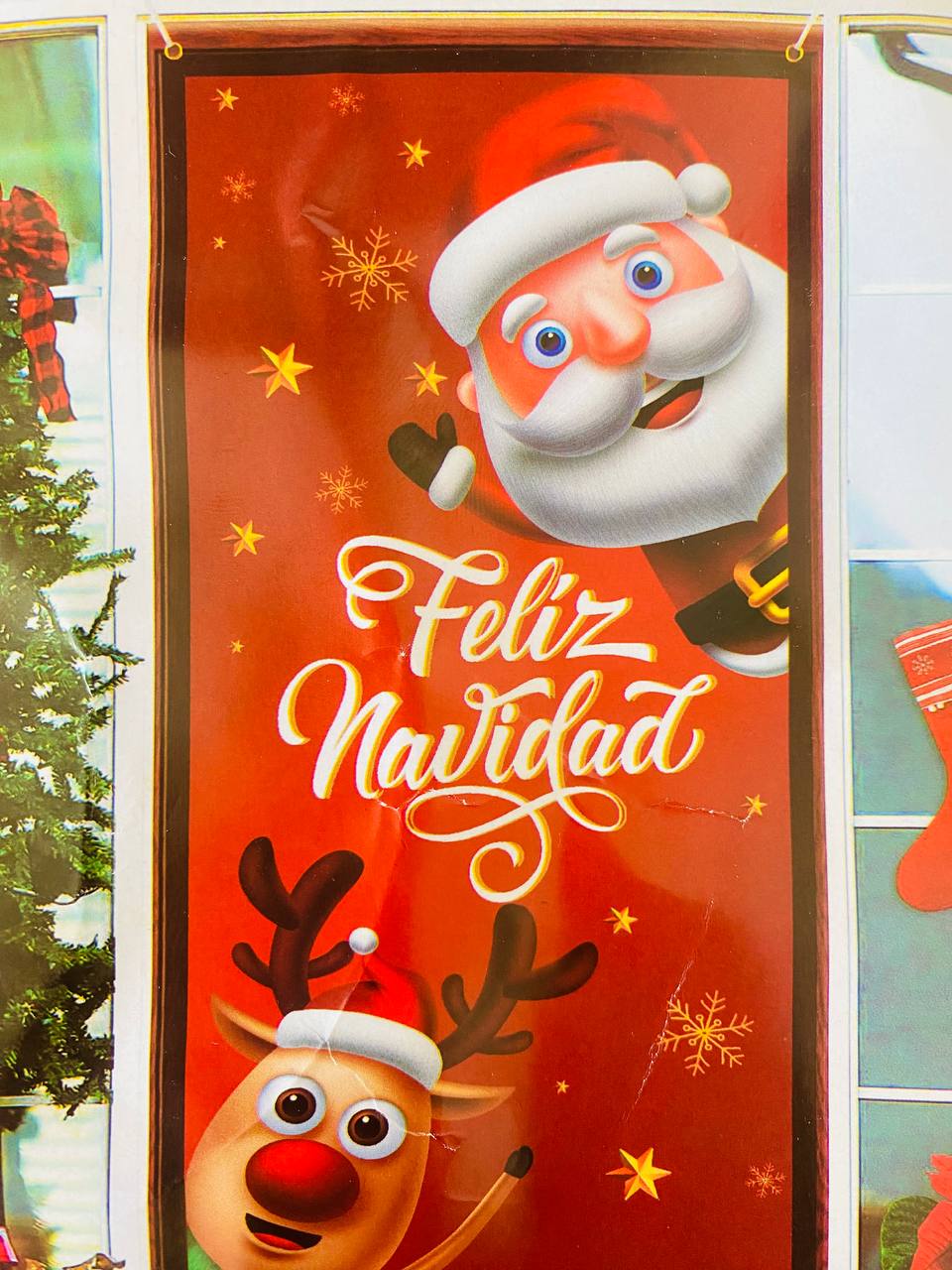 PROTECTORES DE PUERTA NAVIDEÑOS