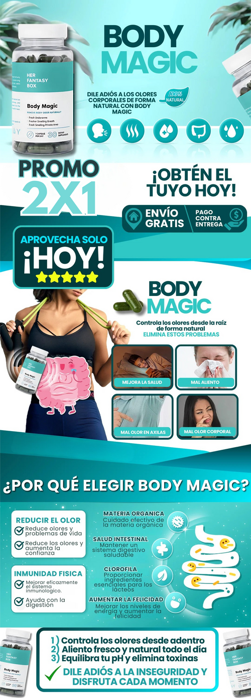 2x1 Desodorante Corporal Body Magic™