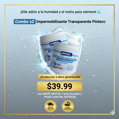 Impermeabilizante Pintecc 2X1
