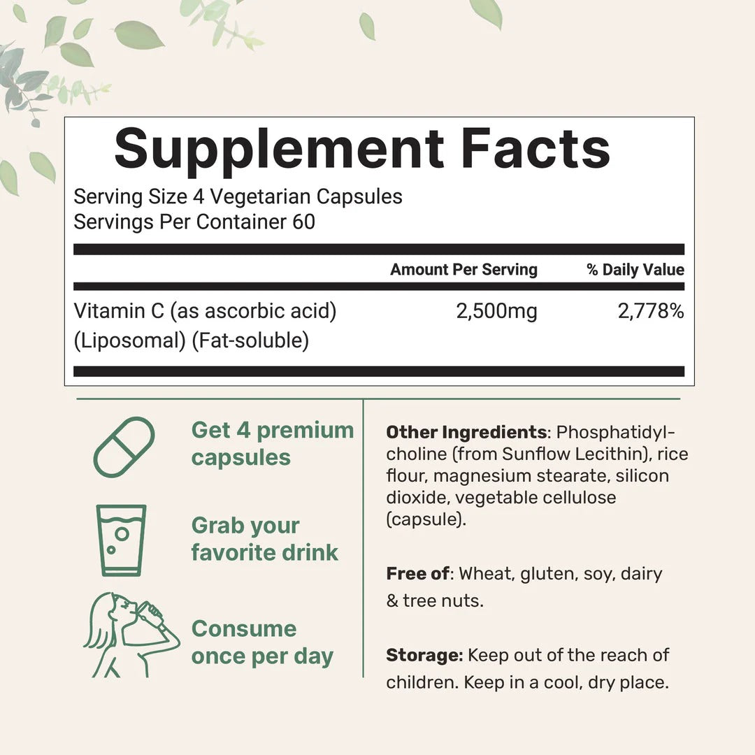 Liposomal Vitamin C (2100 MG)